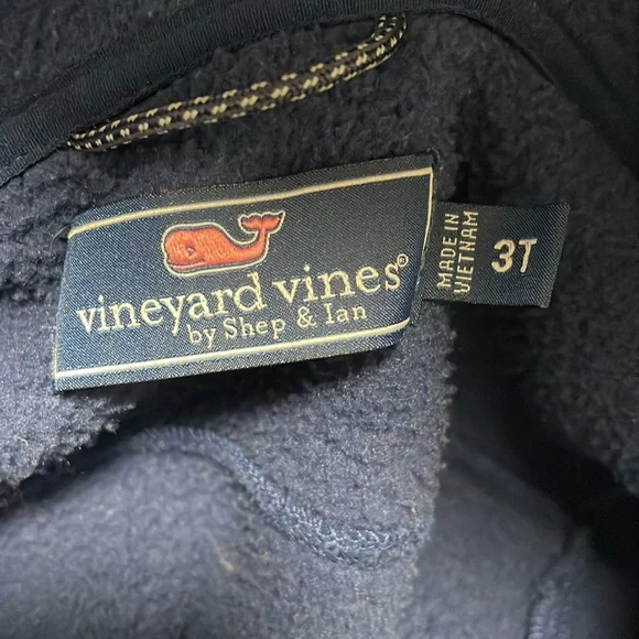 Vineyard Vines Sherpa 3T Navy Toddler
